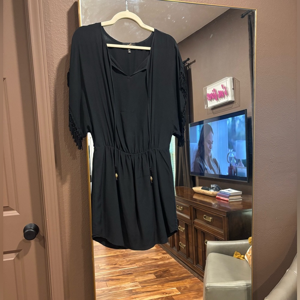 Akiko Black Mini Dress